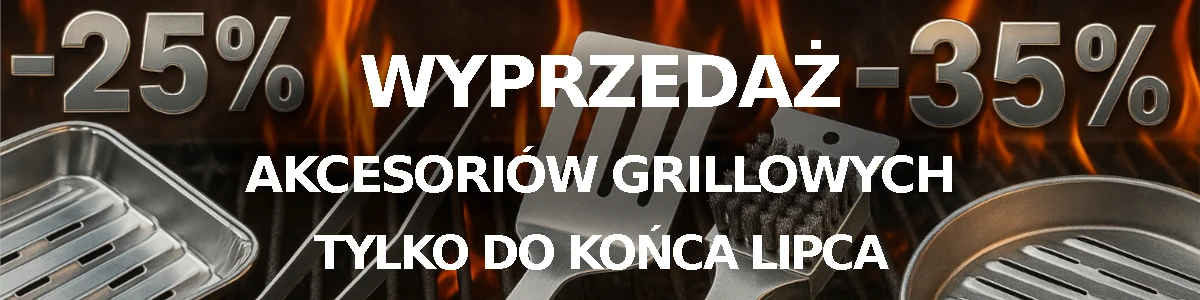 Wyprzedaż akcesoriów grillowych