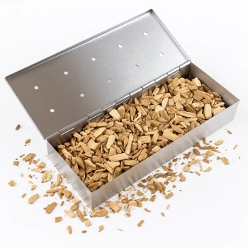 Pudełko na Zrębki wędzarnicze Generator dymu do grilla + Starter Olcha Buk