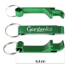 Brelok do kluczy 3w1 - Aluminiowy Otwieracz do piwa, butelek i puszek