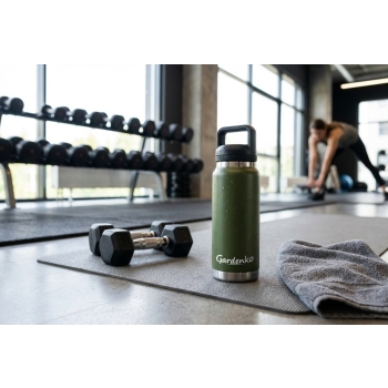 Kubek termiczny stalowy 770 ml - Próżniowa butelka na wodę i gorące napoje