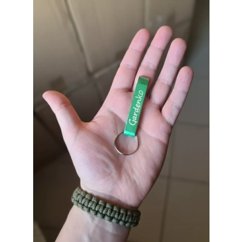 Brelok do kluczy 3w1 - Aluminiowy Otwieracz do piwa, butelek i puszek