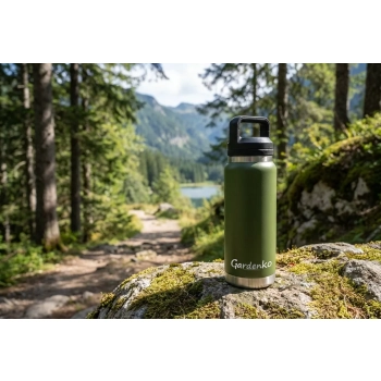 Kubek termiczny stalowy 770 ml - Próżniowa butelka na wodę i gorące napoje