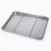 Blacha do pieczenia z kratką chłodzącą ze stali nierdzewnej 40x30 cm