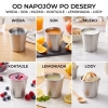 Kubki ze stali nierdzewnej 200 ml - 6 sztuk - Nietłukące, Małe, Lekkie
