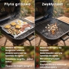 Płyta grillowa do burgerów 39,4 x 29,1 cm - Plancha na grilla ze stali nierdzewnej