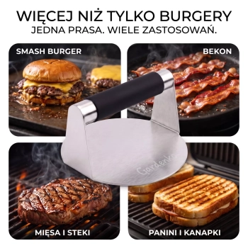 Prasa do Smash Burgerów Ø15,2 cm