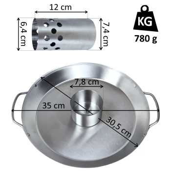 Stojak do pieczenia kurczaka w całości do grilla lub piekarnika