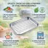 Wielorazowa Tacka Do Grilla Ze Stali Nierdzewnej 34,7 x 24,6 cm Gardenko