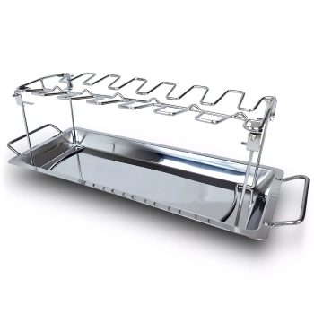 Uchwyt do pieczenia udek z kurczaka do grilla lub piekarnika