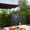 Wodoodporny Pokrowiec Na Grill Plandeka na Meble Ogrodowe 145 x 60 x 118 cm
