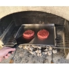 Łopatka do Burgerów Szpachelka Szpatułka na Grilla Szeroka z Miarką 2 szt.