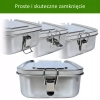 Pojemnik na śniadanie Lunch Box Menażka Śniadaniówka Pudełko ze Stali 1,5L