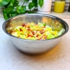 Miska Kuchenna Stalowa Metalowa Stal nierdzewna Miski Zestaw Misek 4 sztuki